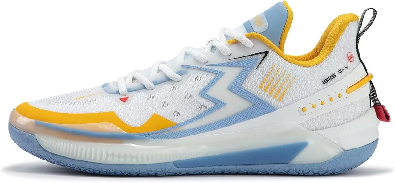 361 Big3 5.0 Quick Basketball Shoes for Men Breathable Outdoor Sneakers Cushioning,Anti Slip Practice Student Sports Shoes for Teens and Adults,Caldwell Pope Zapatillas de baloncesto Hombre