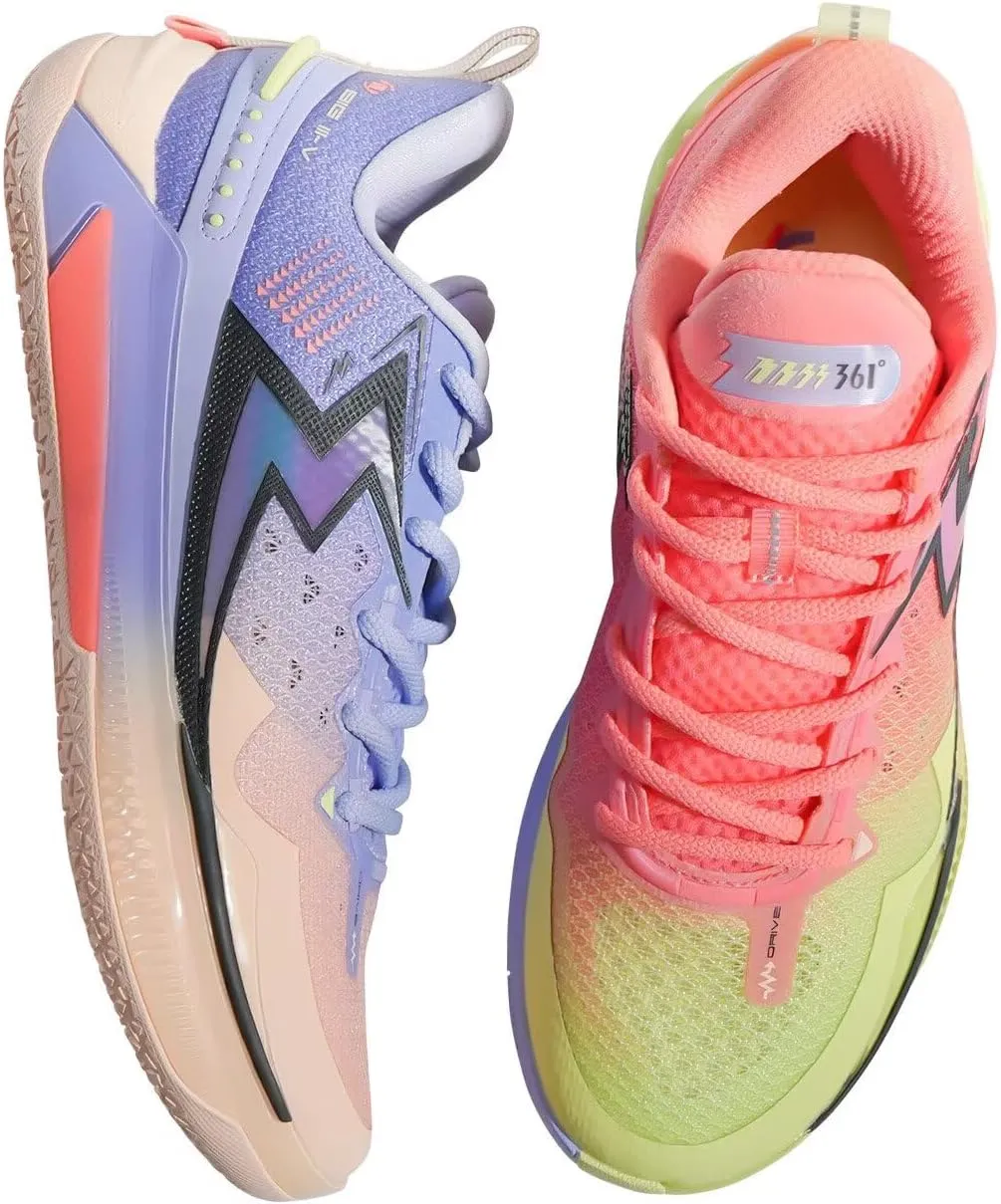 361 Big3 5.0 Quick Basketball Shoes for Men Breathable Outdoor Sneakers Cushioning,Anti Slip Practice Student Sports Shoes for Teens and Adults,Caldwell Pope Zapatillas de baloncesto Hombre