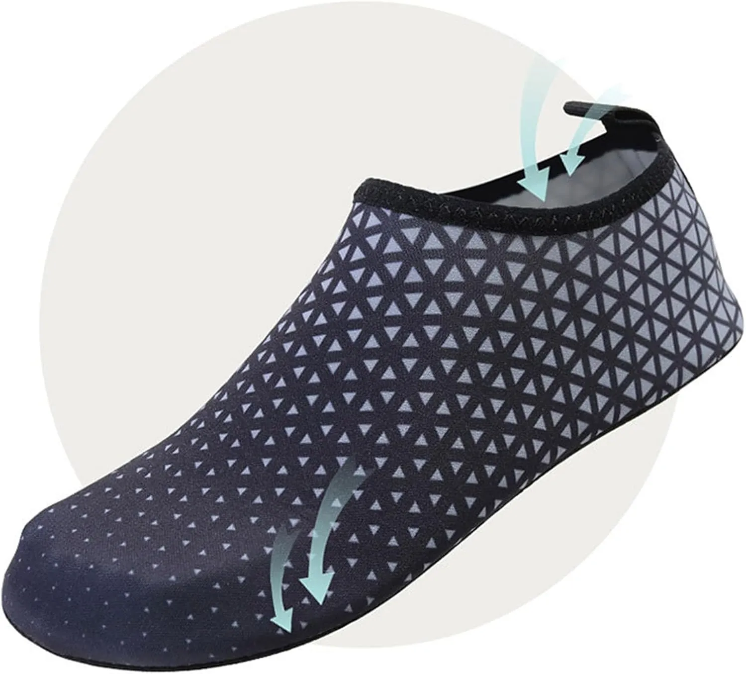 Aqua Shoes Barefoot Quick Dry Water Shoes for Women Men Beach Swim Pool Surf Yoga Hiking Lightweight Non Slip Outdoor Activities