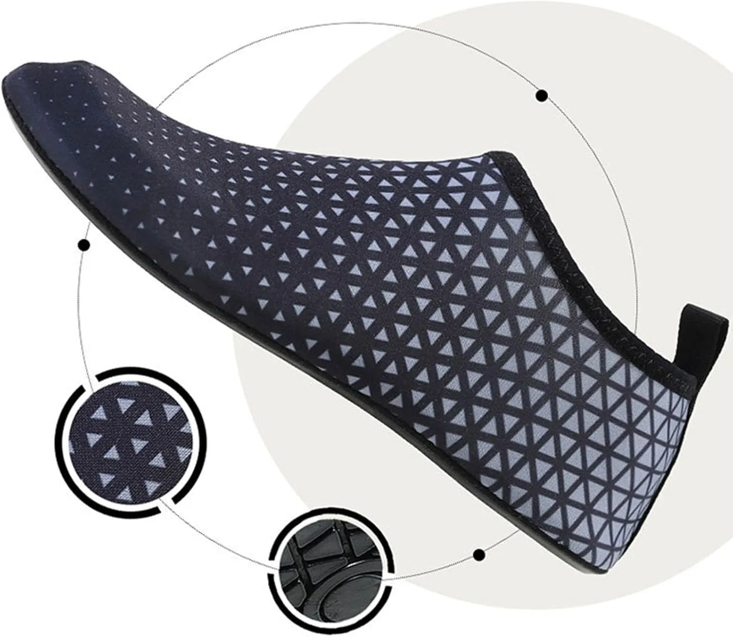 Aqua Shoes Barefoot Quick Dry Water Shoes for Women Men Beach Swim Pool Surf Yoga Hiking Lightweight Non Slip Outdoor Activities