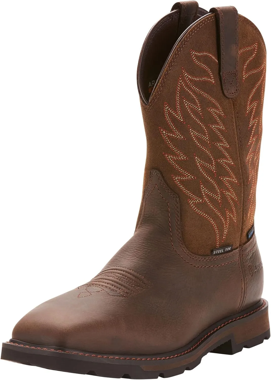 ARIAT Groundbreaker Square Toe H2O Steel Toe Mens Boot