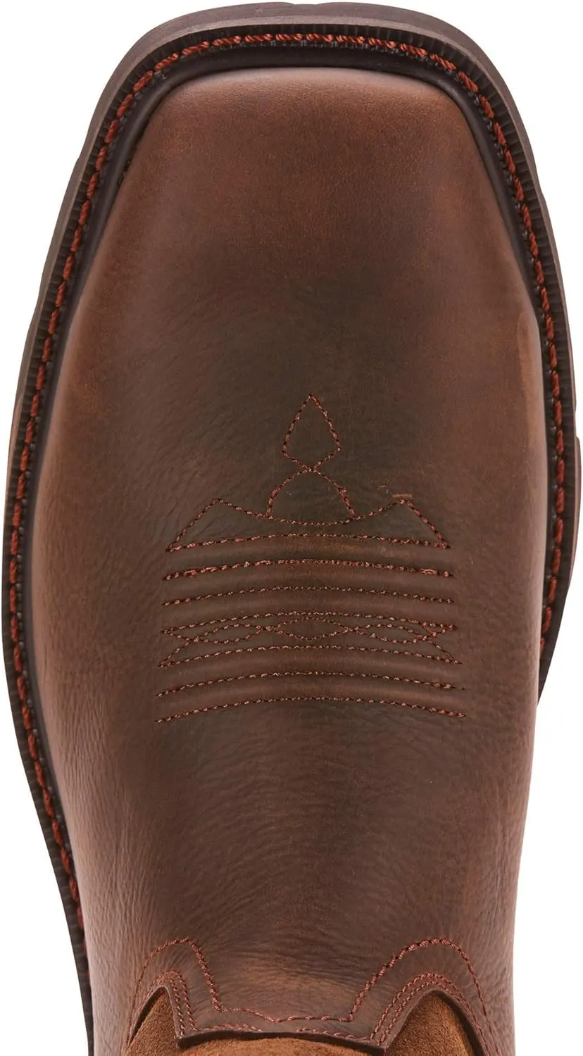 ARIAT Groundbreaker Square Toe H2O Steel Toe Mens Boot