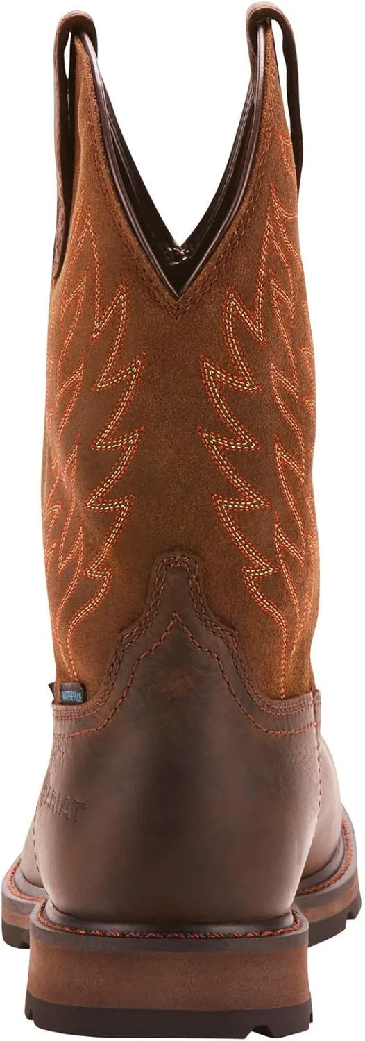 ARIAT Groundbreaker Square Toe H2O Steel Toe Mens Boot