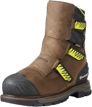Ariat Work Men's Catalyst 8" H2O Composite Toe Work Boot, Oily Distressed Brown, 14 E US