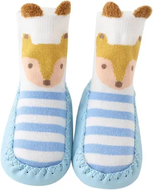 Baby Girl Shoes Cute Children Toddler Shoes Autumn Winter Boys and Girls Floor Socks Shoes Flat Bottom Non Slip Cute