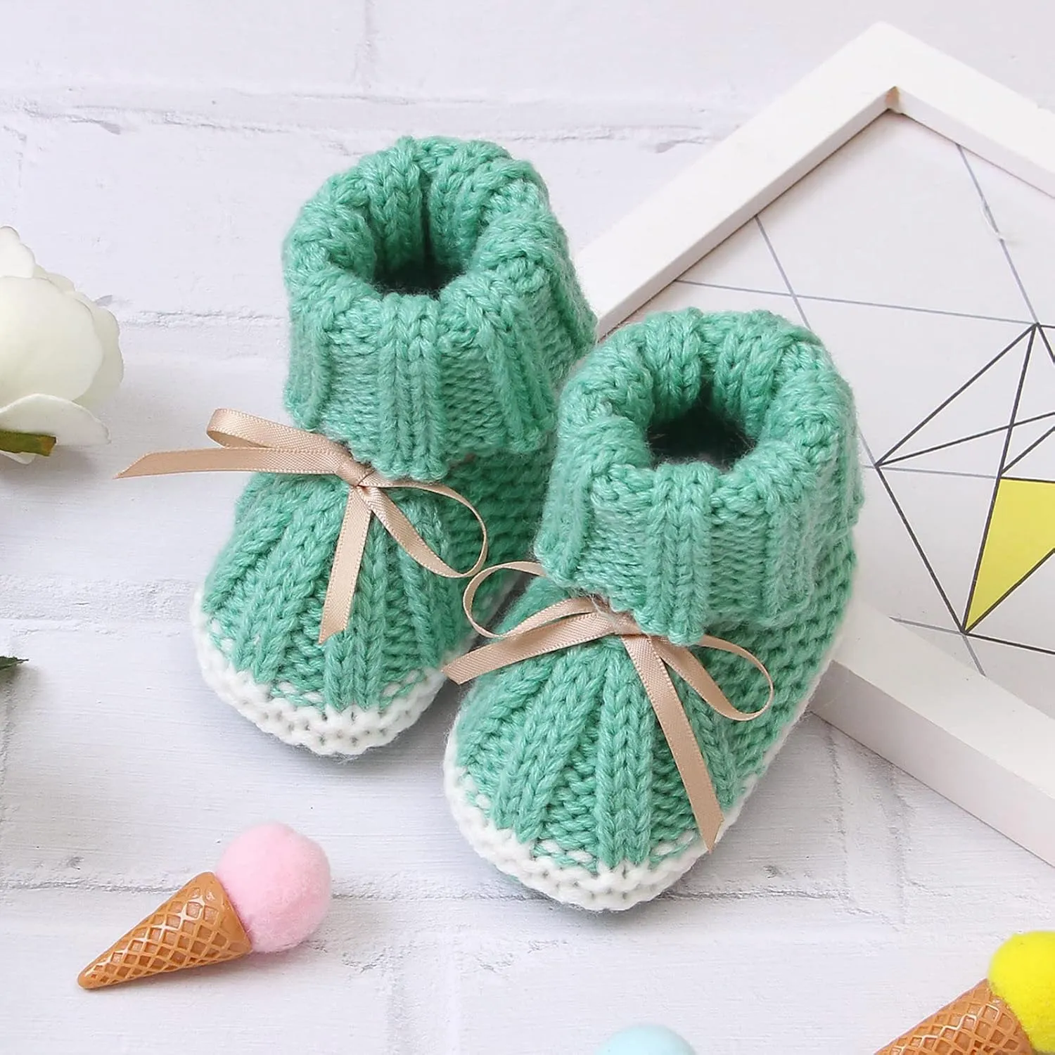 Baby Shoes Infant Baby Girls Boys Booties Warm Baby Socks Shoes Newborn Crib Shoes Baby Footwear House Shoes