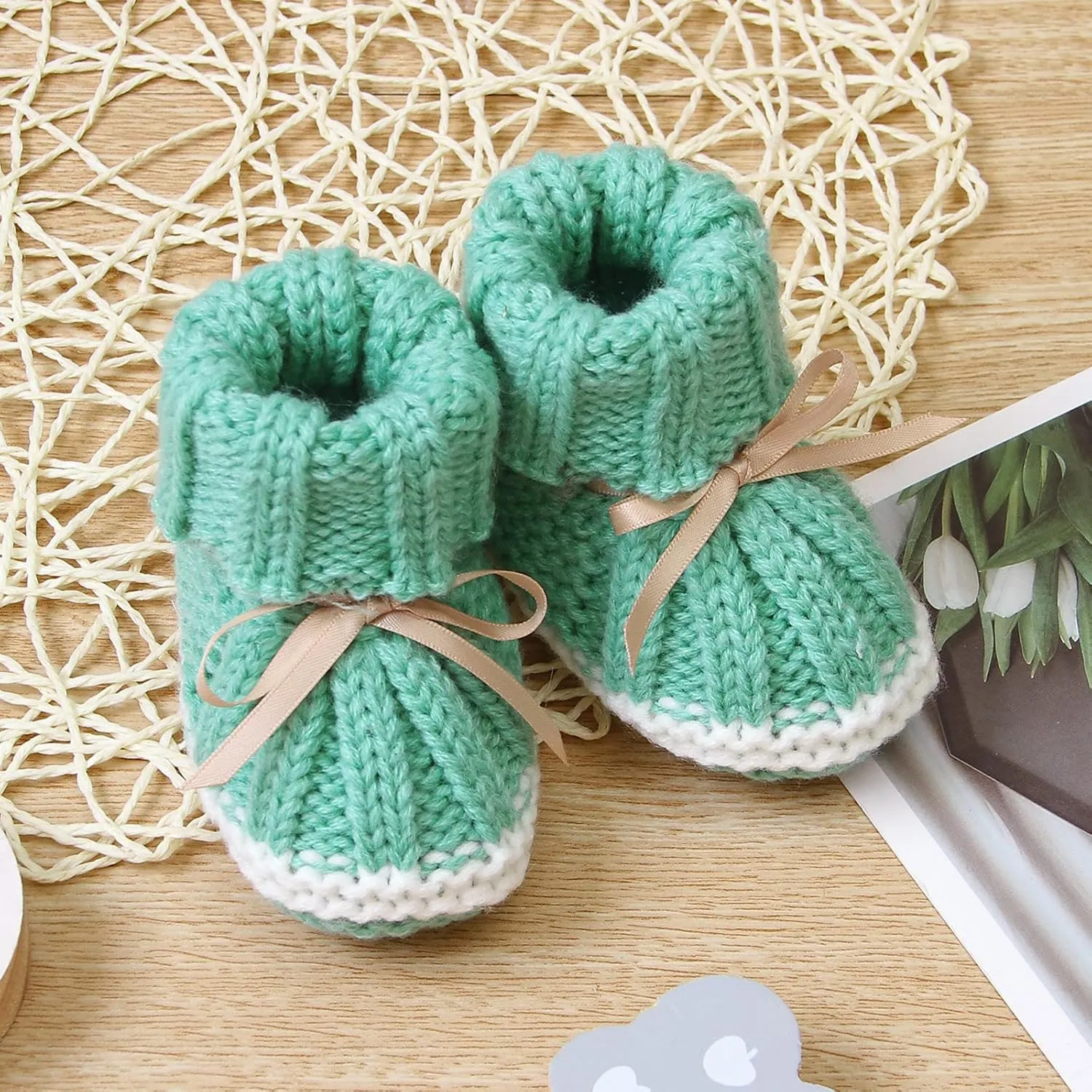Baby Shoes Infant Baby Girls Boys Booties Warm Baby Socks Shoes Newborn Crib Shoes Baby Footwear House Shoes