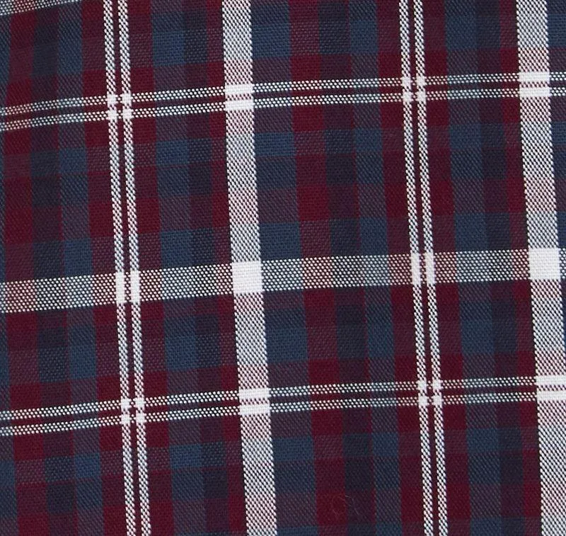 Barbour Country Check 2 Tailored Mens Shirt - Red