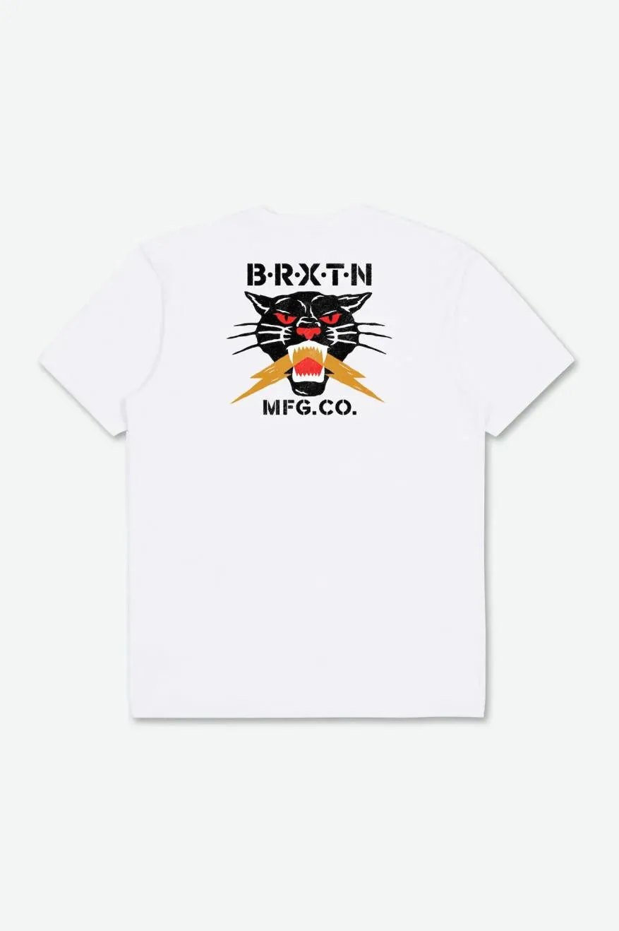 BRIXTON Sparks T-Shirt White
