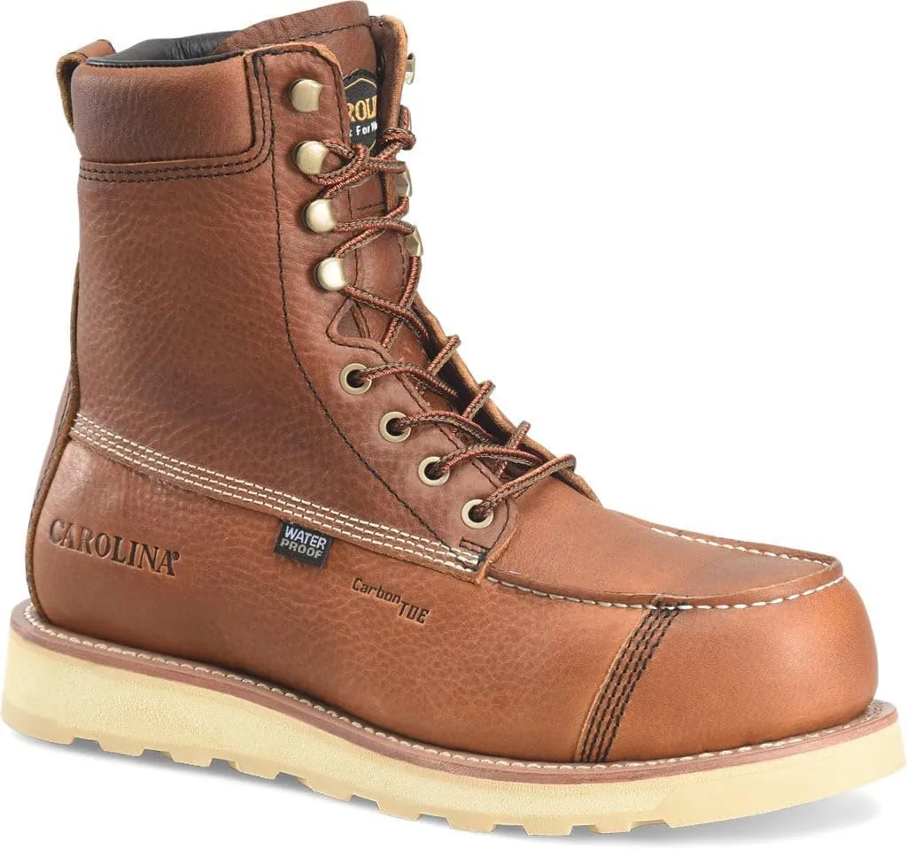Carolina Men's Work Boots Tan Carbon
