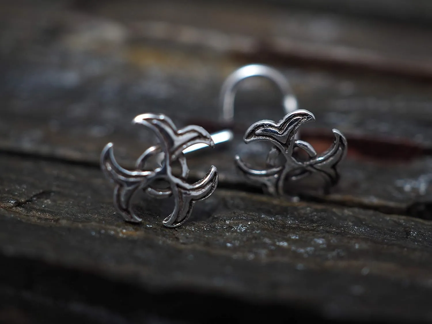 Celtic sterling silver nose stud/nose screw, Jewelry Nose Stud, Body Piercing Jewelry, Silver Nose ring, Nose Piercing, Body Jewelry