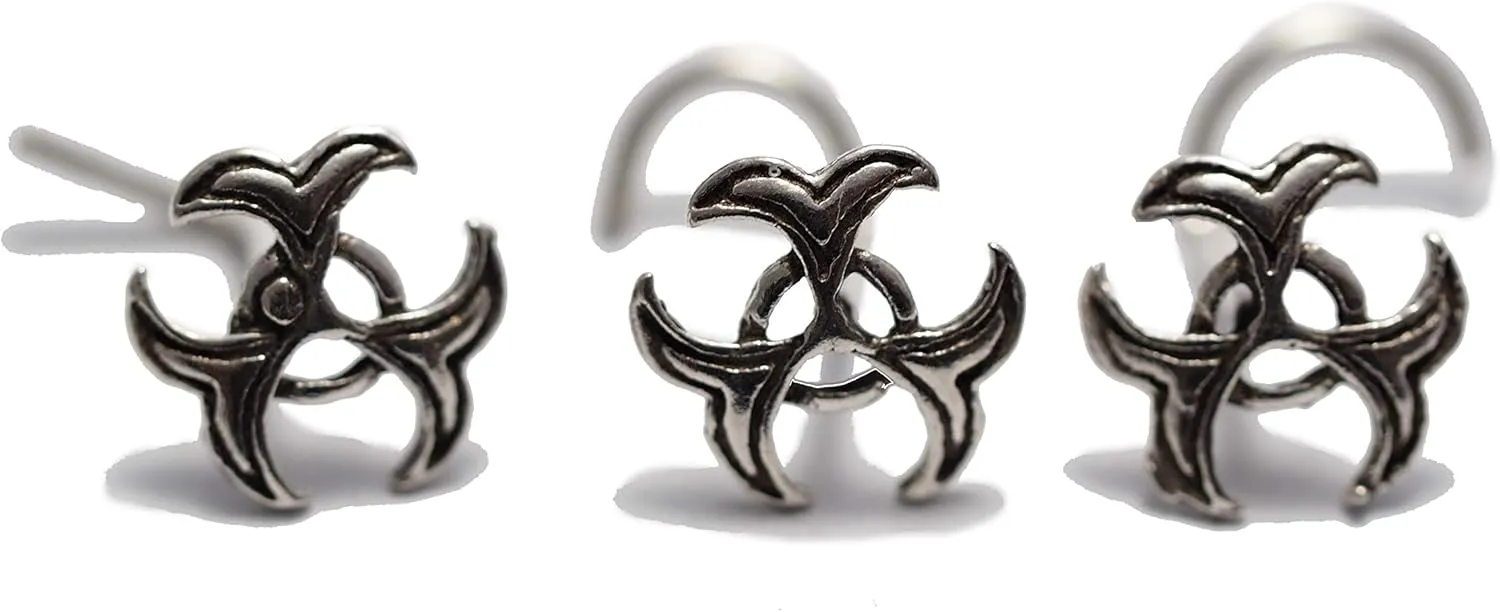 Celtic sterling silver nose stud/nose screw, Jewelry Nose Stud, Body Piercing Jewelry, Silver Nose ring, Nose Piercing, Body Jewelry