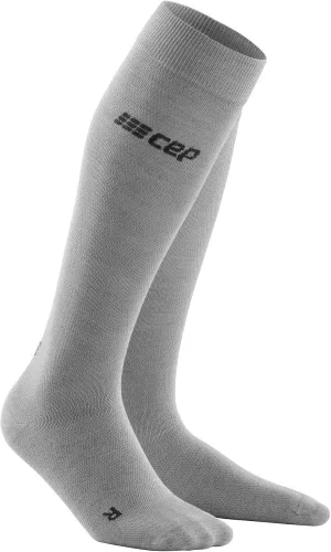 CEP Women's Long Compression Wool Socks - Allday Merino Athletic Long Socks