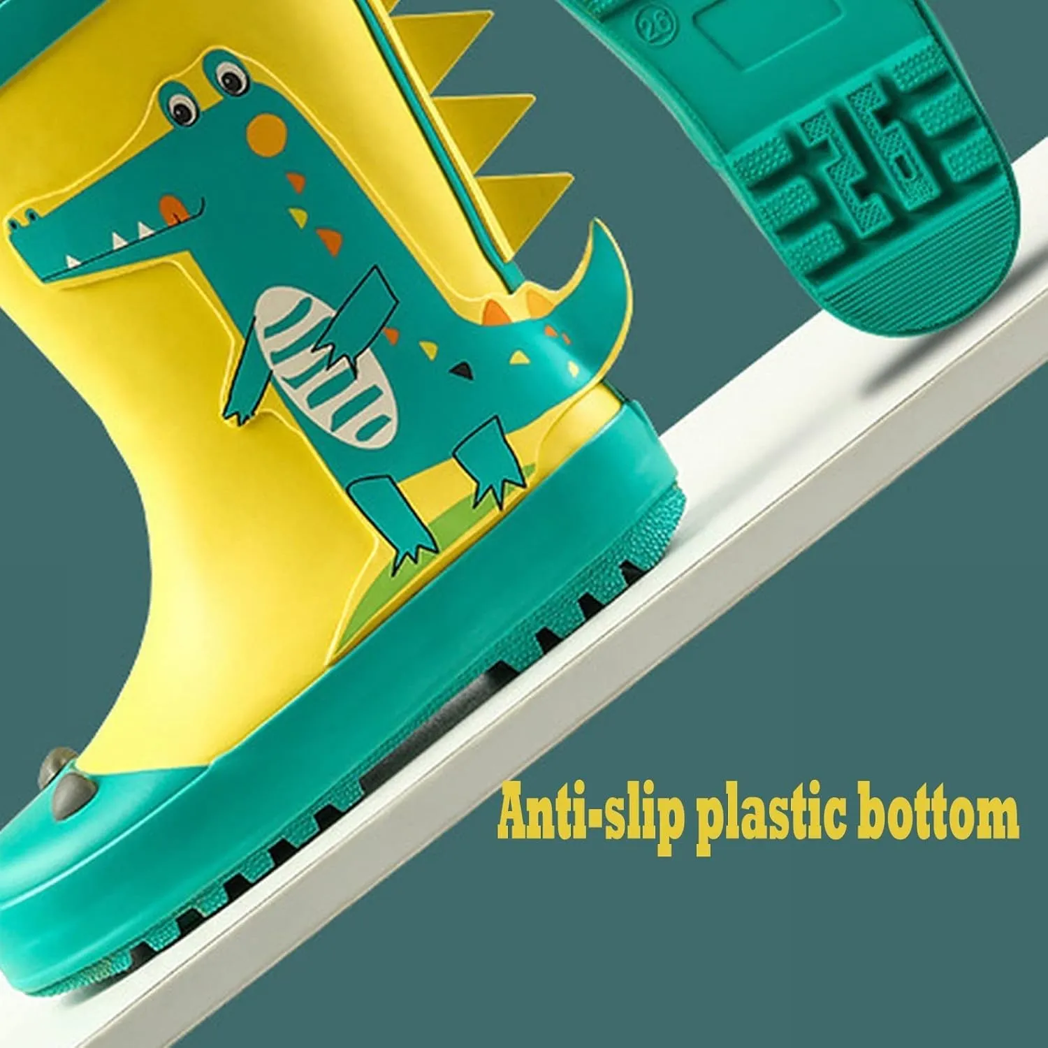 Children's Rain Shoes Boys and Girls Water Shoes Baby Rain Boots Water Boots in Large and Small Baby Girl Rainboots