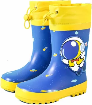 Children's Rain Shoes Boys and Girls Water Shoes Baby Rain Boots Water Boots in Large and Small Baby Girl Rainboots