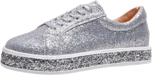 Chunky Sneakers for Women White Non Slip Shoes for Women Nurse Womens Casual Shoes Size 11 1/2 Walking Sneakers for Women with Arch Support and Comfort Zapatos Antideslizantes para Mujer De Hule