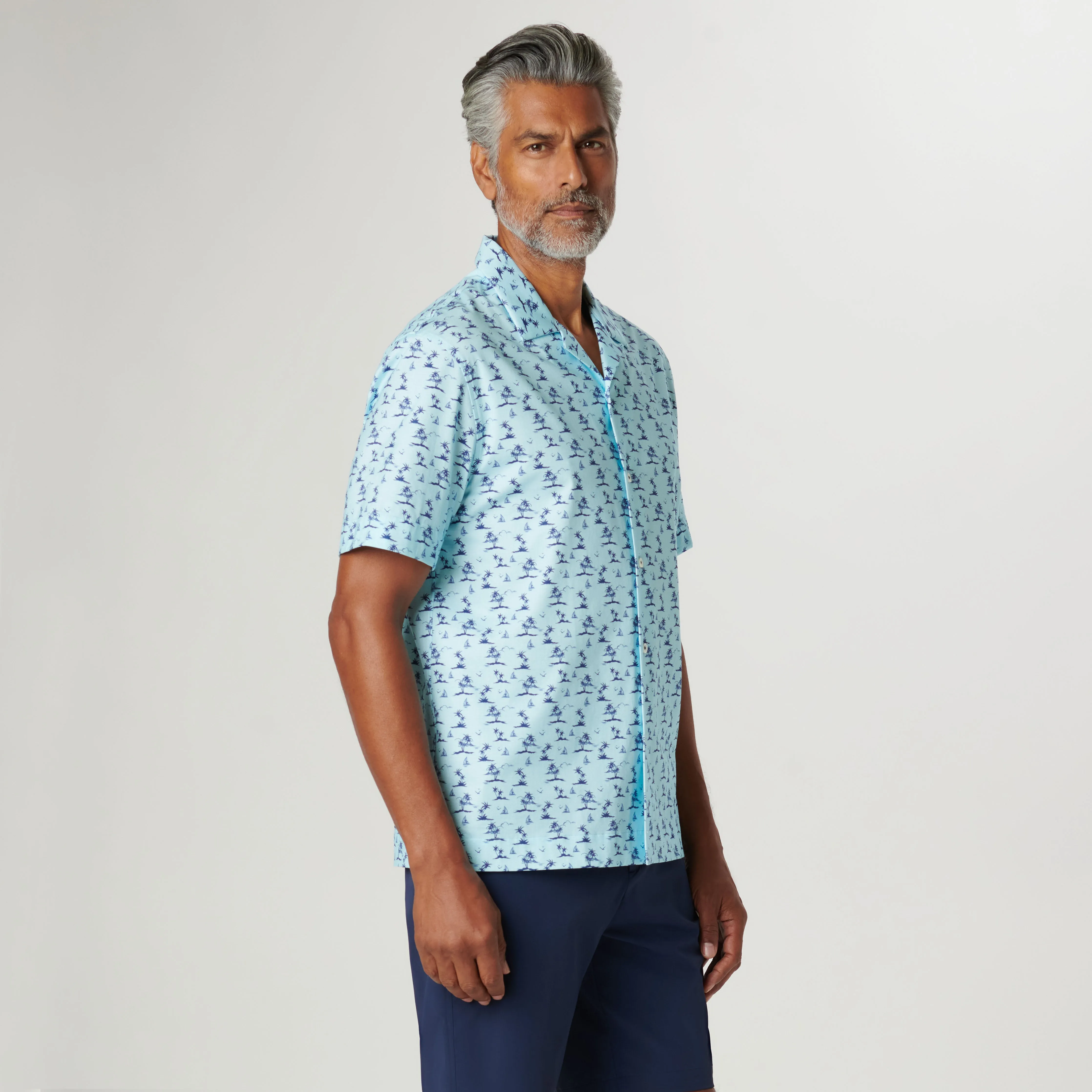 Cole Tropical OoohCotton Camp Shirt