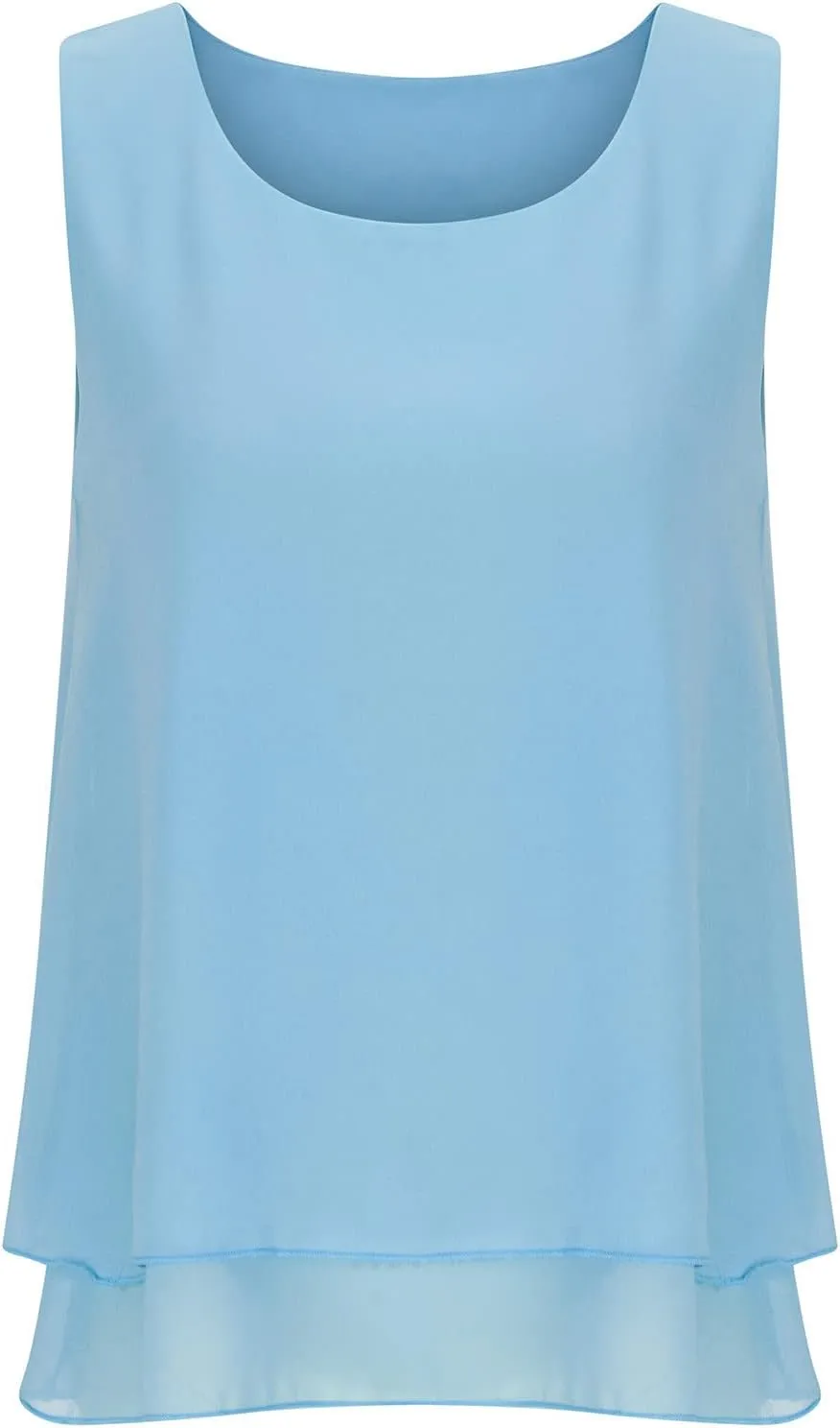 Cute Tank Tops for Women Trendy Sleeveless Scoop Neck Shirts Peplum Ruffle Hem Tops Summer Workout Blouses Outfits