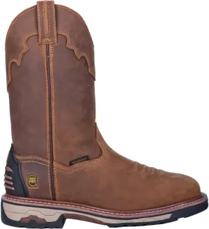 Dan Post Mens Blayde Waterproof Steel Toe Work Safety Shoes Casual - Brown - Size 17 EW