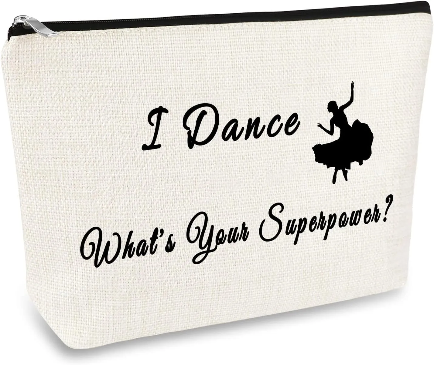 Dancer Gift Makeup Bag Pouch Dance Student Gift Dance Teacher Appreciation Gift Cosmetic Bag Dance Teams Inspiration Gifts Cheer Coach Gift Dance Lover Gift Christmas Thanksgiving Day Birthday Gift