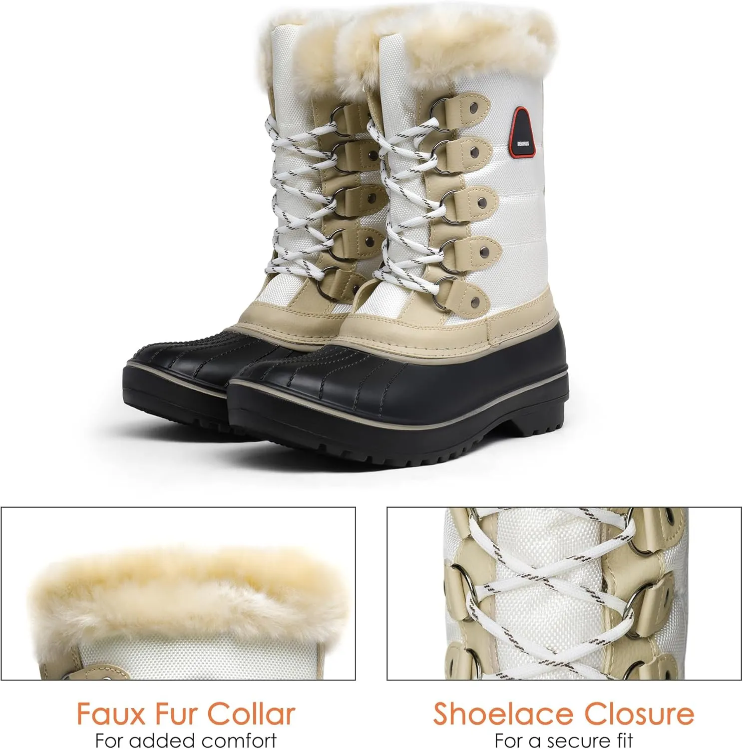DREAM PAIRS Women's Snow Boots