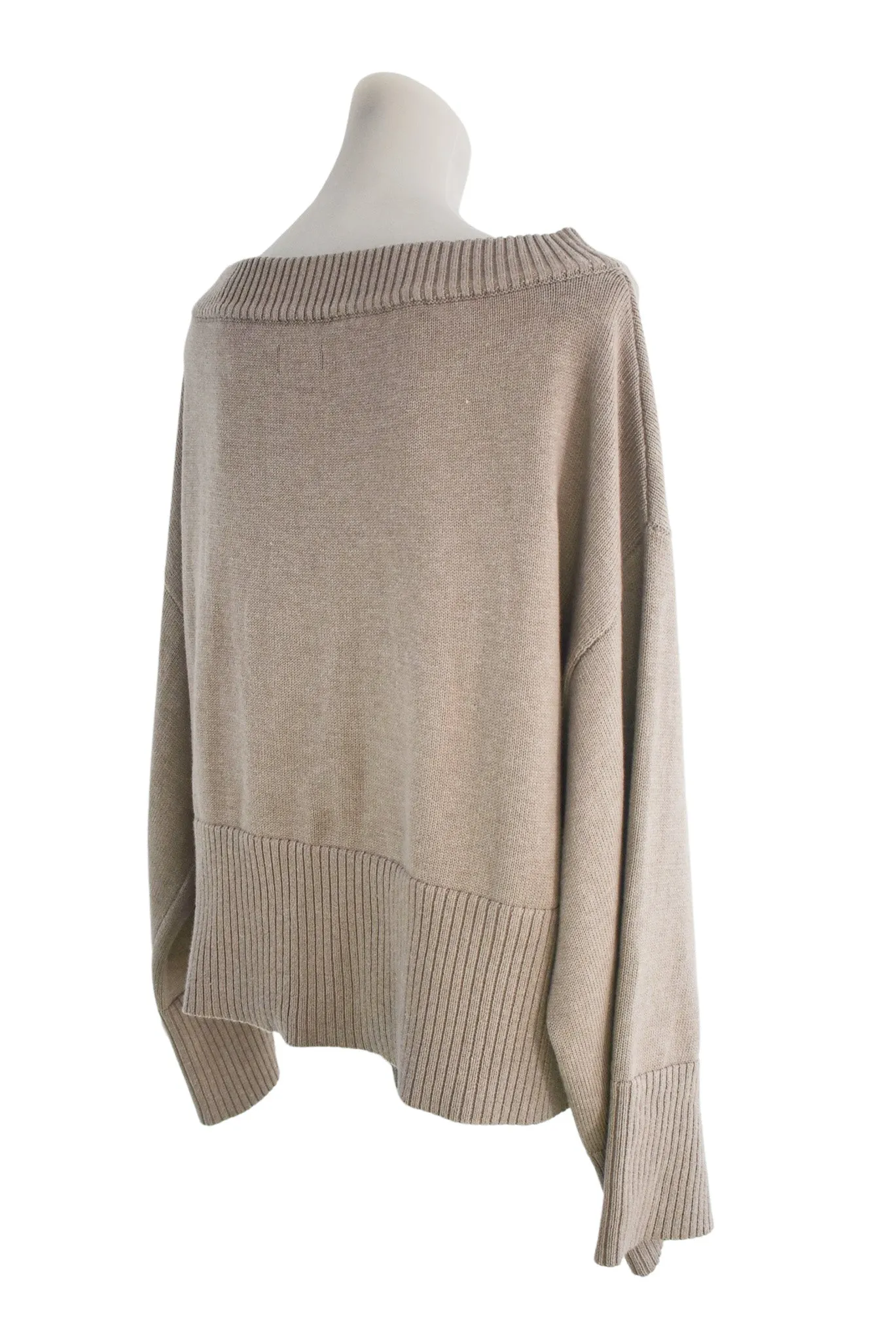 DREF off the shoulder knit jumper, L