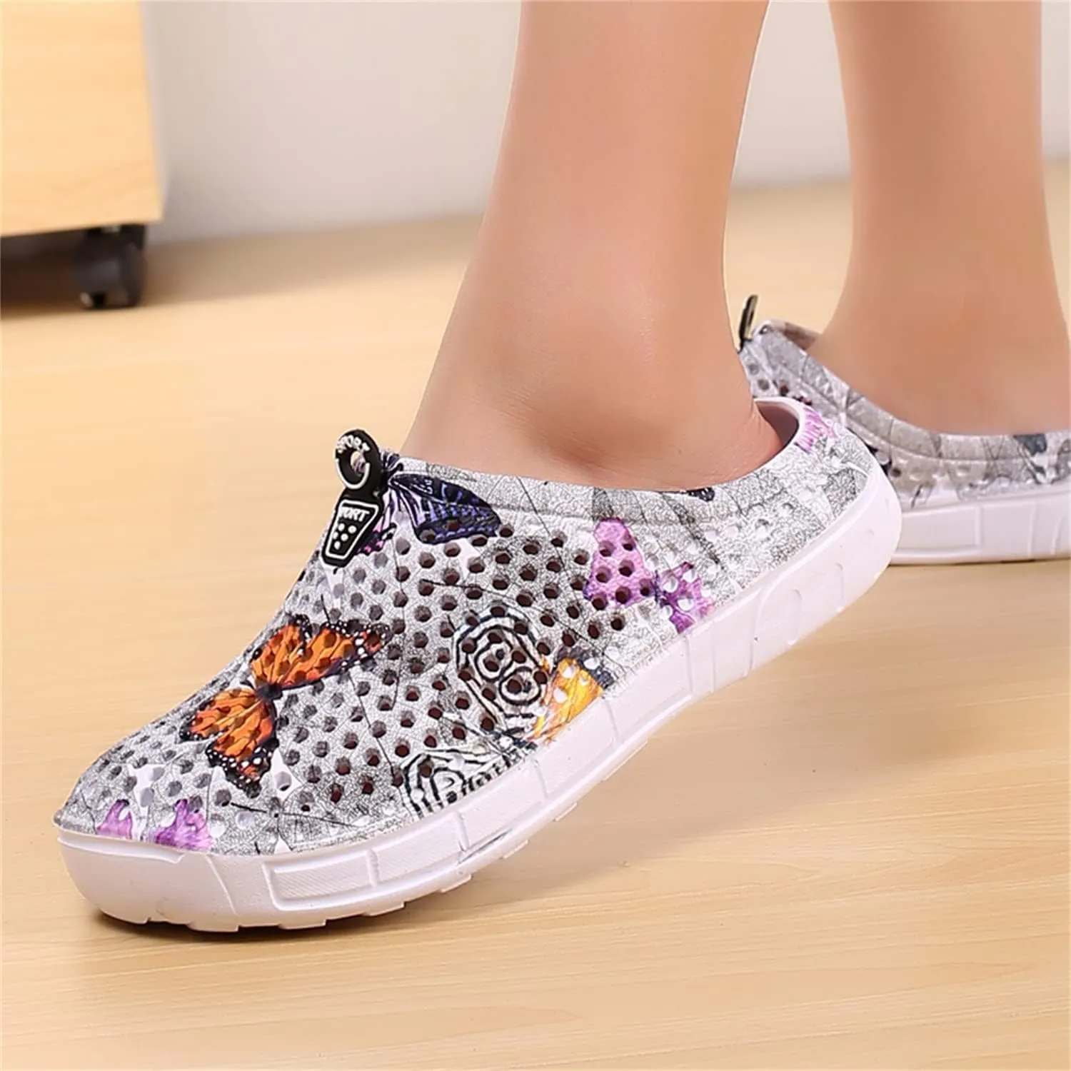 DRESER Women's Garden Clogs Breathable Shoes Bathing Shoes Beach Shoes Water Shoes Footwear Slippers Walking Shoes Home Travel Shoes