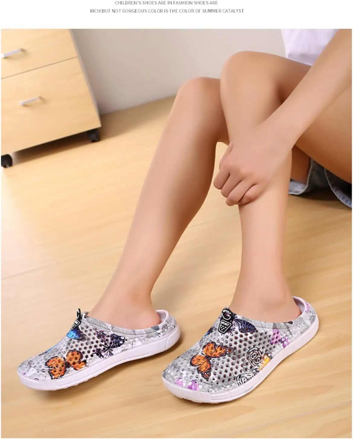 DRESER Women's Garden Clogs Breathable Shoes Bathing Shoes Beach Shoes Water Shoes Footwear Slippers Walking Shoes Home Travel Shoes