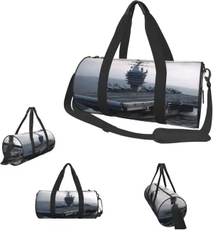 Duffle Bags Aircraft Carrier Gym Bag for Men Women Waterproof Travel Duffle Bags Convertible Carry on Garment Bag for Travel Sports