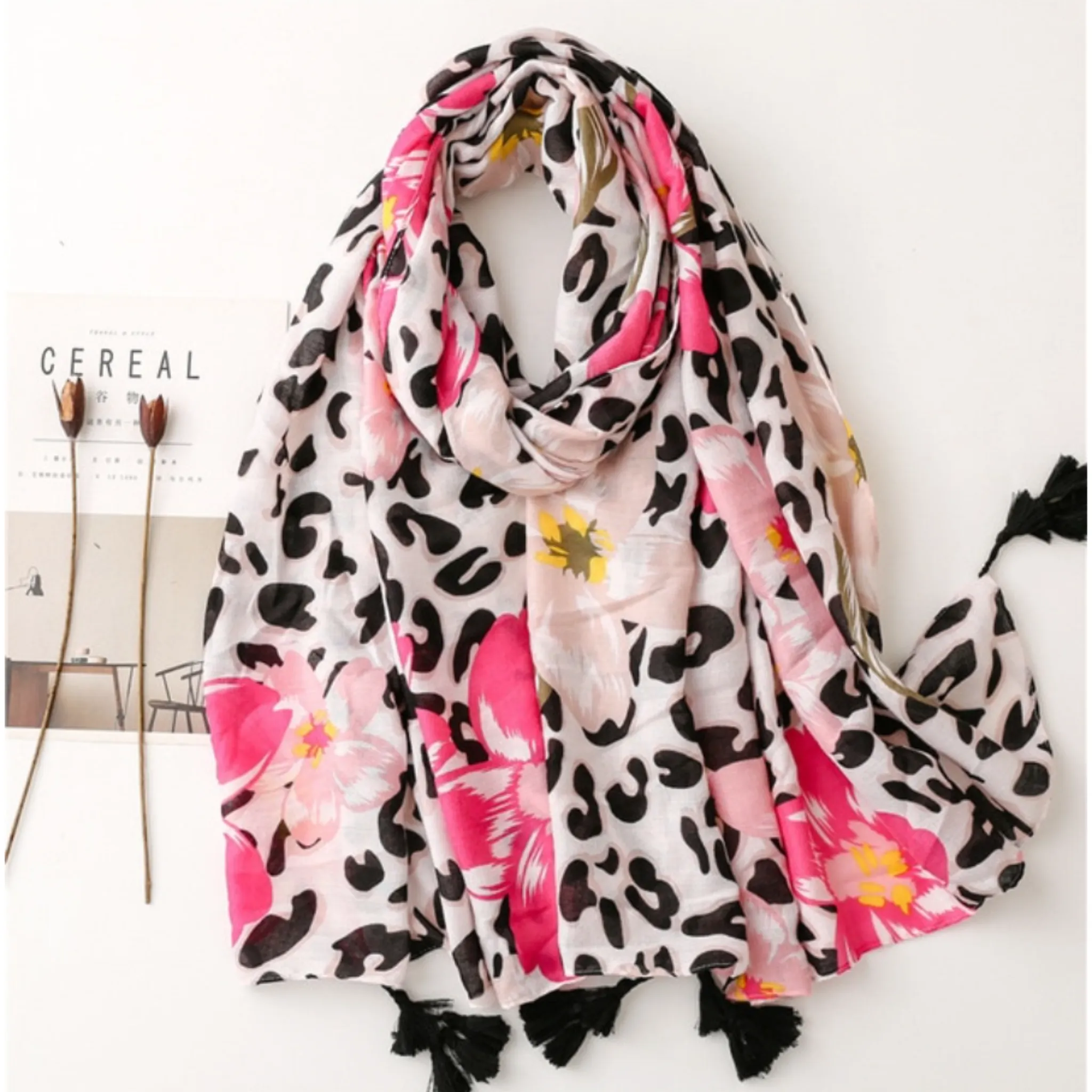 Fashion Scarves w/ Tassles