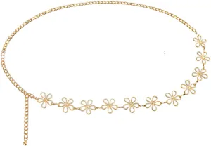 Gold Chain for women Body Chain Jewelry for Women Sexy Waist Beads Body Jewelry Belly Chain women's jewelry Flower Charms