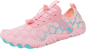 Grounded Footwear Barefoot Shoes Women Men, Hiking Footwear, Non Slip Outdoor Unisex Pro with Wide Toe Box, Breathable Sneakers, Diabetic Water for Beach Surf Walk Yoga