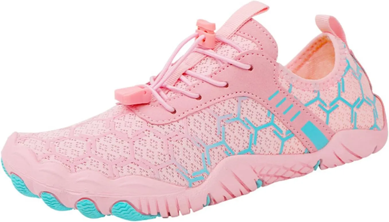 Grounded Footwear Barefoot Shoes Women Men, Hiking Footwear, Non Slip Outdoor Unisex Pro with Wide Toe Box, Breathable Sneakers, Diabetic Water for Beach Surf Walk Yoga