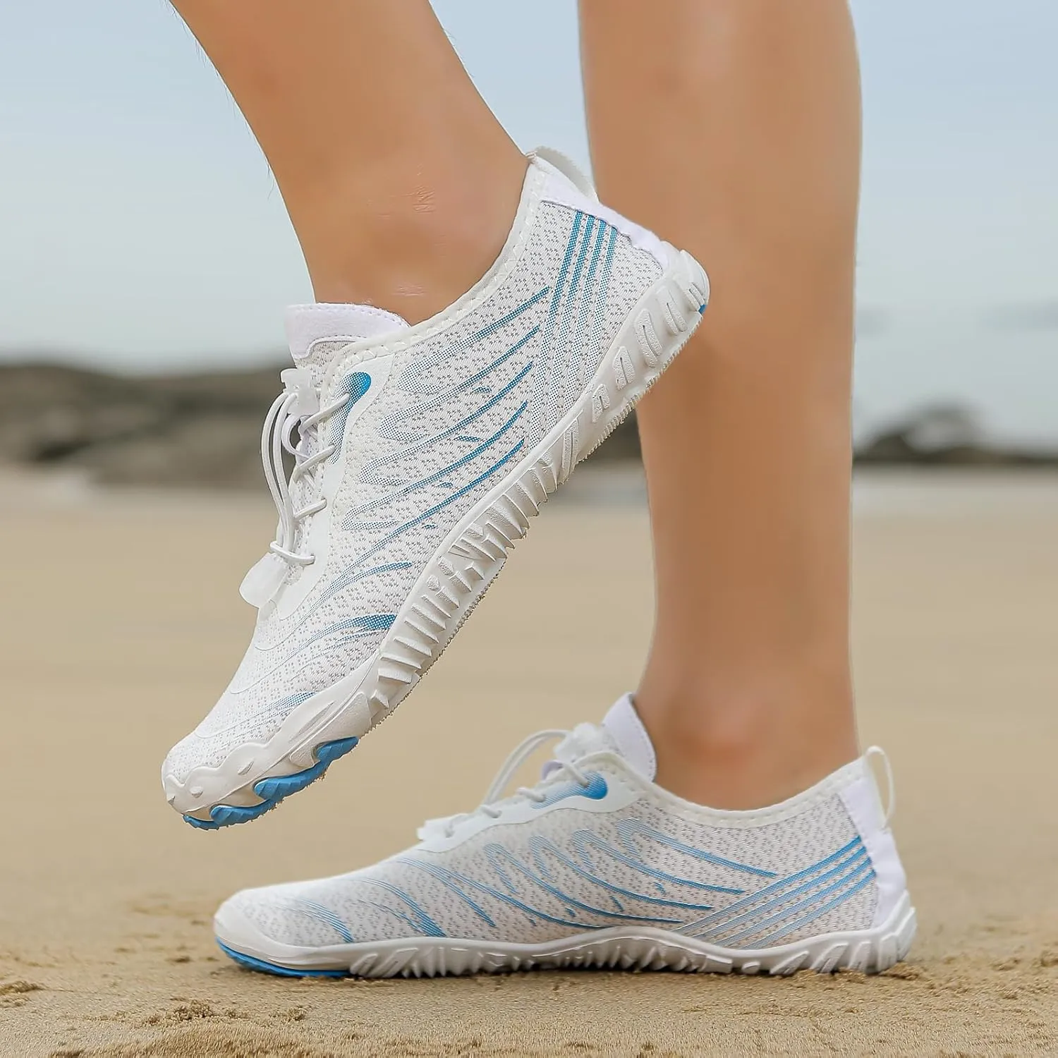 Hike Barefoot Shoes Footwear Women Men Pro Barefoot Shoes Wide Toe Box Athletic Hiking Shoes, Breathable Non-Slip Quick Dry Trail Running Shoes