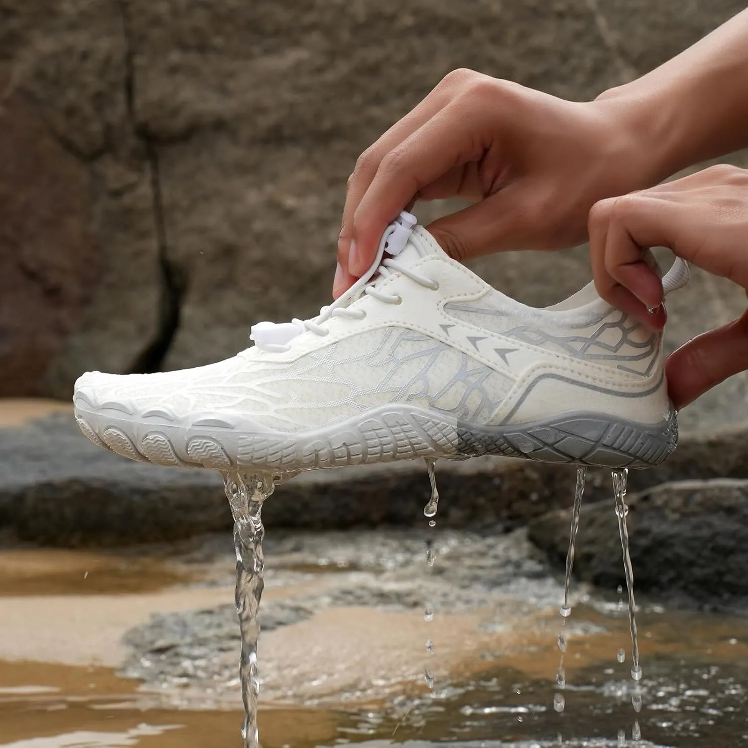 Hike Barefoot Shoes for Women Men, Pro Wide Toe Box, Healthy & Non Slip, Unisex Athletic Outdoor Hiking Footwear, Breathable Wide Toe Barefoot Shoes for Men Women, for Walking, Running, Hiking
