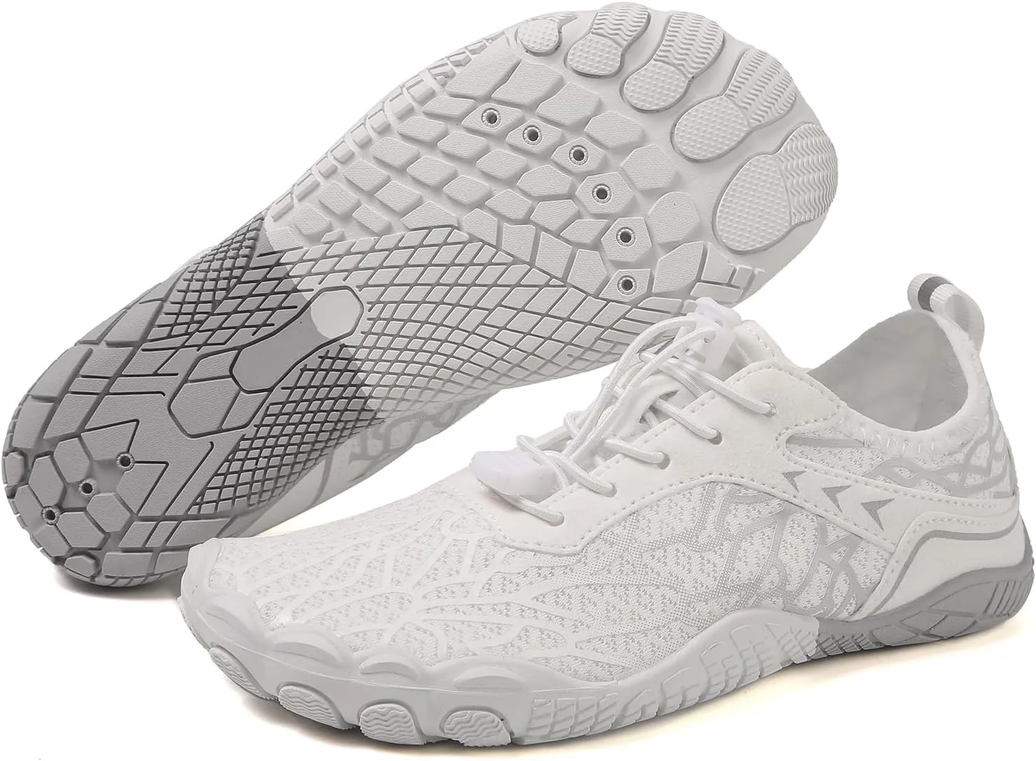 Hike Barefoot Shoes for Women Men, Pro Wide Toe Box, Healthy & Non Slip, Unisex Athletic Outdoor Hiking Footwear, Breathable Wide Toe Barefoot Shoes for Men Women, for Walking, Running, Hiking