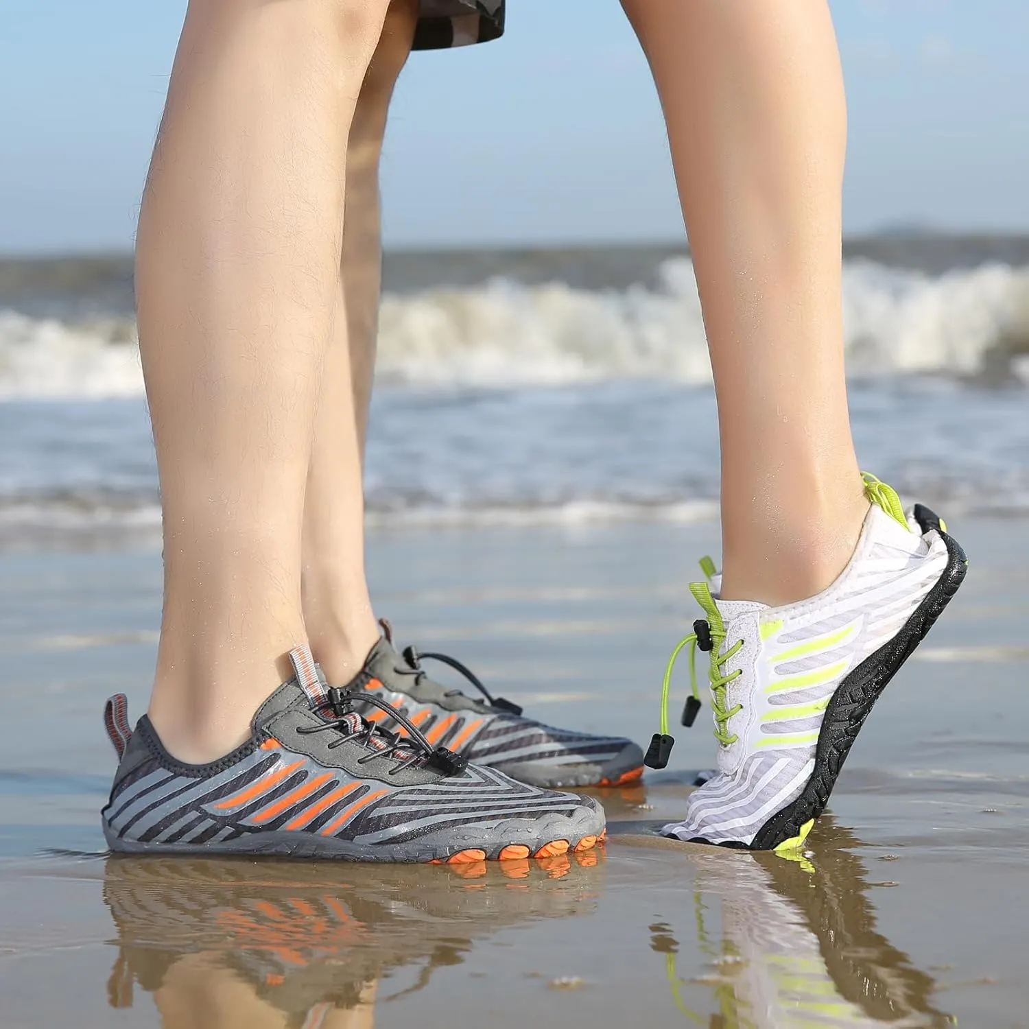 Hike Barefoot Shoes Womens Men,Unisex Barefoot Water Shoes Breathable, Anti-Slip Hiking Footwear for Athletic Wide Toe Shoe Footwear for Hiking, Walking, Running, Yoga, and Water Sports