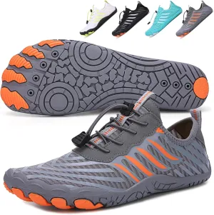 Hike Barefoot Shoes Womens Men,Unisex Barefoot Water Shoes Breathable, Anti-Slip Hiking Footwear for Athletic Wide Toe Shoe Footwear for Hiking, Walking, Running, Yoga, and Water Sports