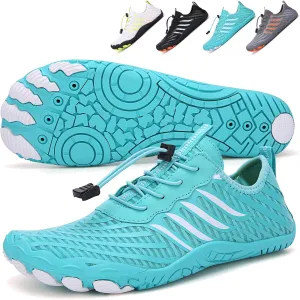 Hike Barefoot Shoes Womens Men,Unisex Barefoot Water Shoes Breathable, Anti-Slip Hiking Footwear for Athletic Wide Toe Shoe Footwear for Hiking, Walking, Running, Yoga, and Water Sports