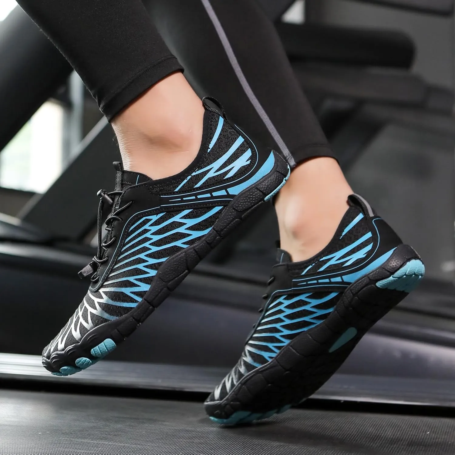 Hike Barefoot Shoes Womens Men,Unisex Barefoot Water Shoes Breathable, Anti-Slip Hiking Footwear for Athletic Wide Toe Shoe Footwear for Hiking, Walking, Running, Yoga, and Water Sports