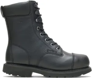Hytest Brone Waterproof Metatarsal Guard Steel Toe 8" Black Work Boot - K14870
