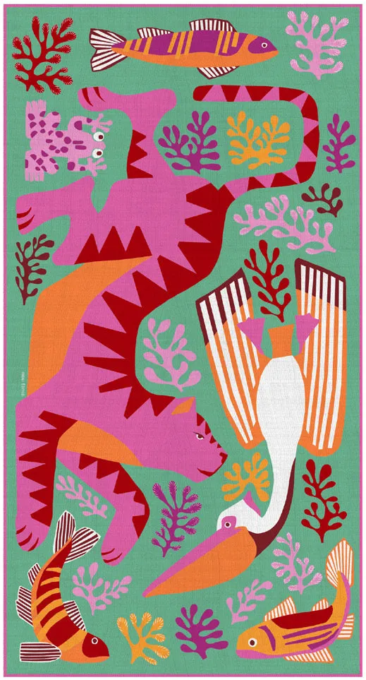 Inoui Editions Cotton Motif Print Scarves