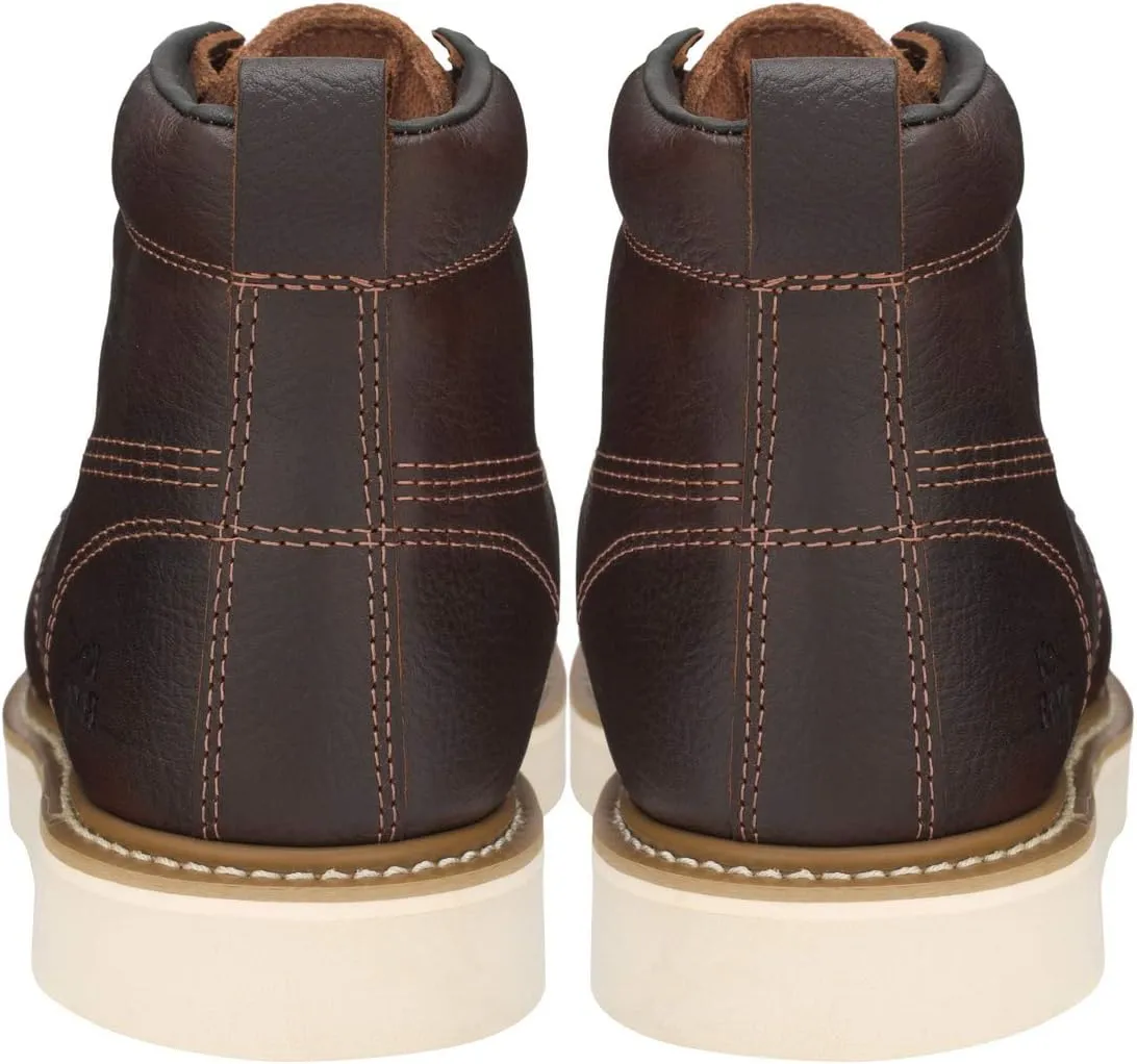 King Rocks Men's Moc Toe Construction Boots Work Shoes