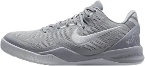 Kobe 8 Big Kids' Basketball Shoes (FN0266-003, Wolf Grey/Wolf Grey/White) Size 7