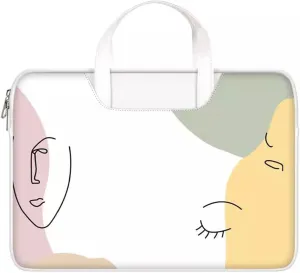 Laptop Bag Case Simple Fashion Handbag Lightweight Laptop Inner Bag Tablet Protective Sleeve 17.3-inch Business Duty Briefcase Laptop Sleeve Case (Color : A, Size : 15.6 inches)