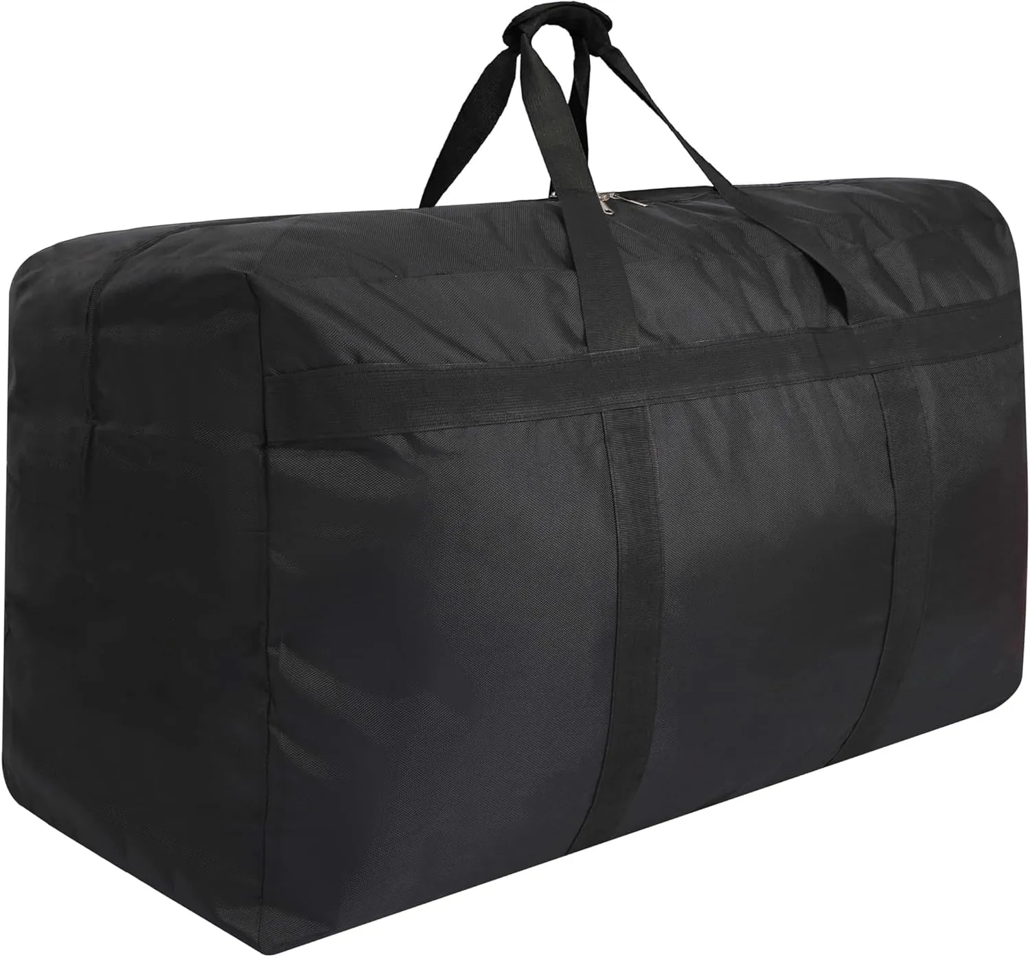 Large Duffle Bag Check In Bag 100L Foldable Storage Bag for Men Travel, Camping, Storage, Moving College Kids and More (100L Black)