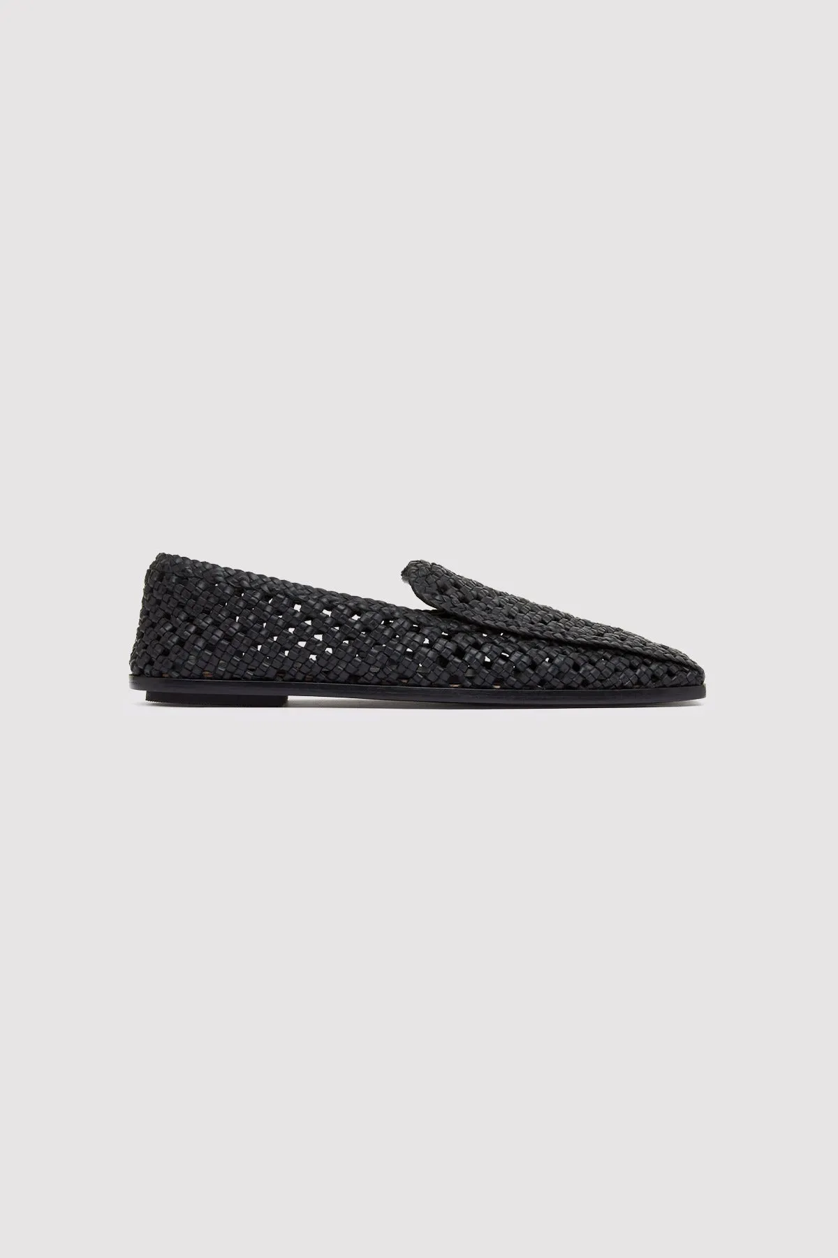 MACRAME LOAFER - BLACK