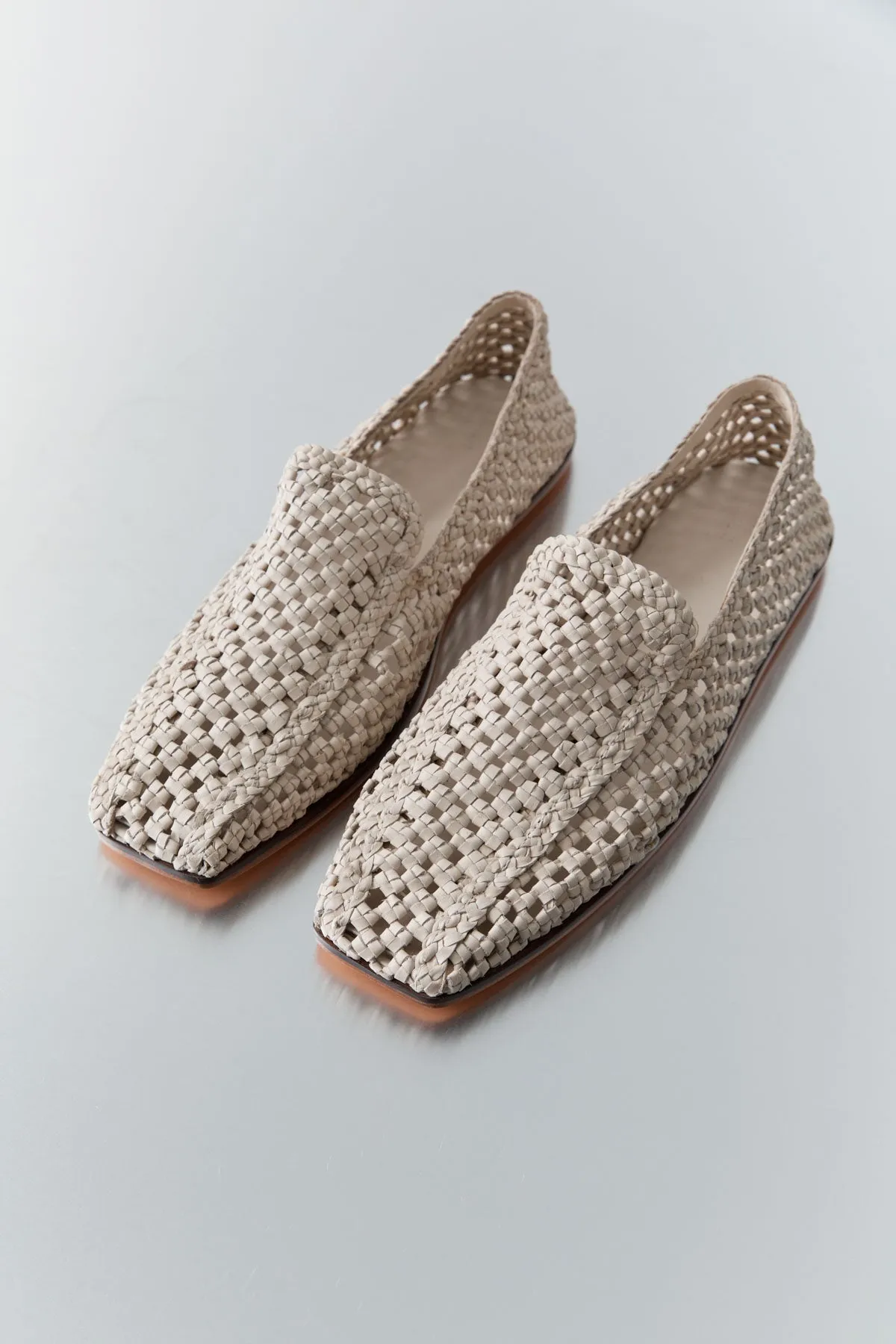 MACRAME LOAFER - ECRU