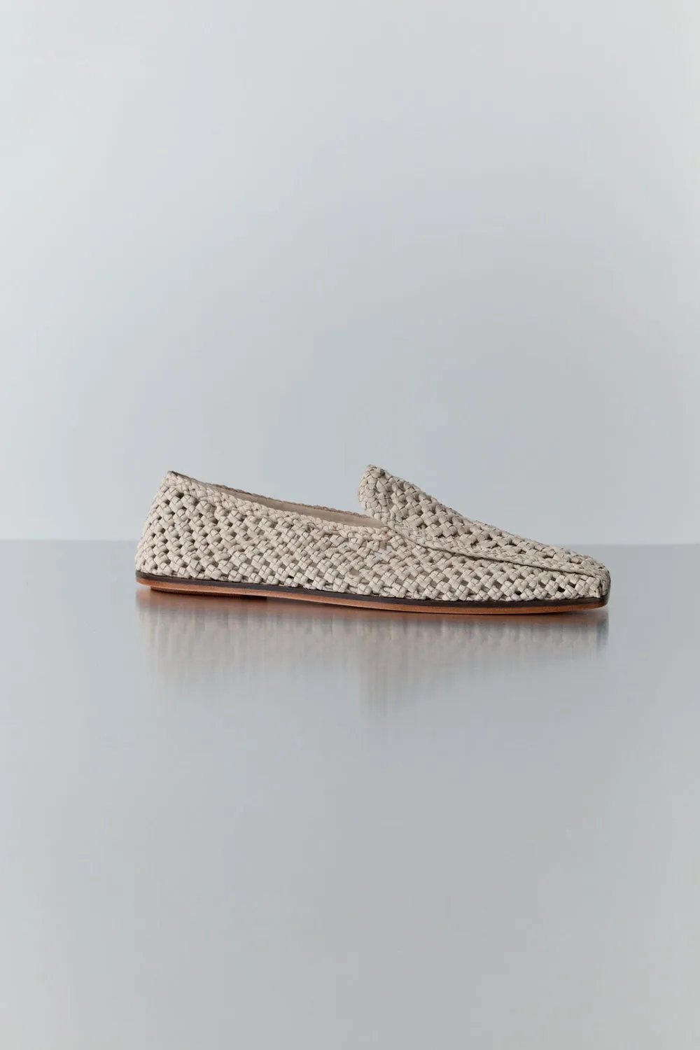 MACRAME LOAFER - ECRU