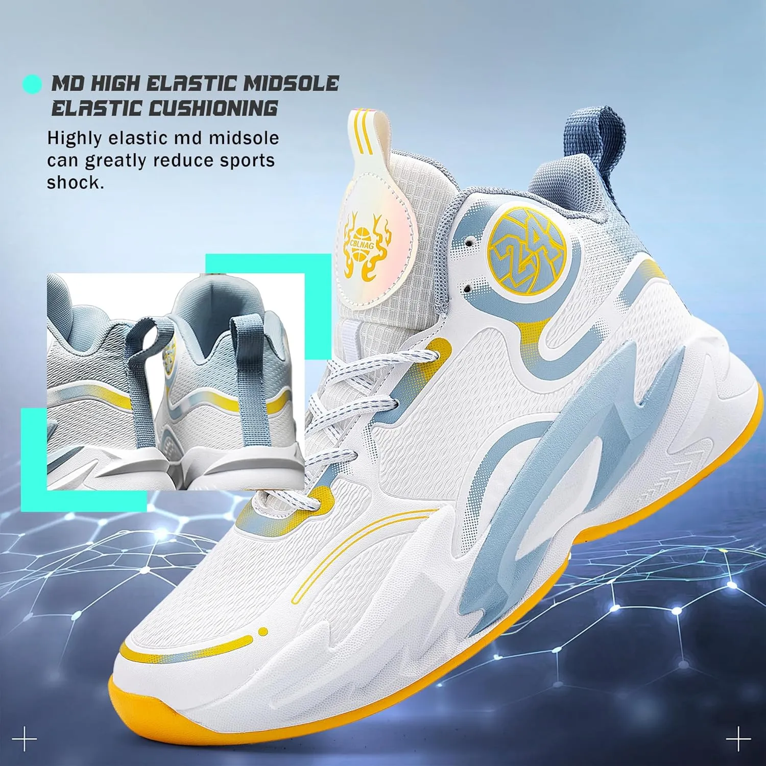 Men Basketball Shose Breathable Men Non Slip Outdoor Fashion Sneakers